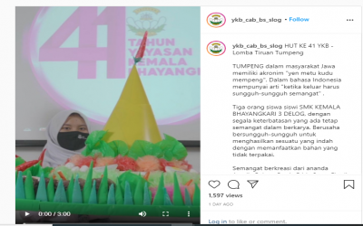 TUMPENGAN HUT YAYASAN KEMALA BHAYANGKARI